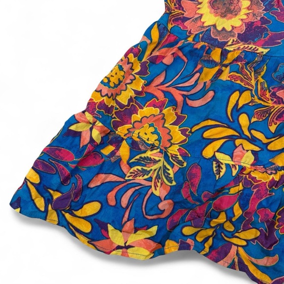 Terra & Sky NWT Boho Floral Babydoll Top - Picture 4 of 6